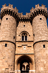 The Palace of the Grand Master ( Byzantine Museum ) in Rhodes Island -  Villa Small Paradise